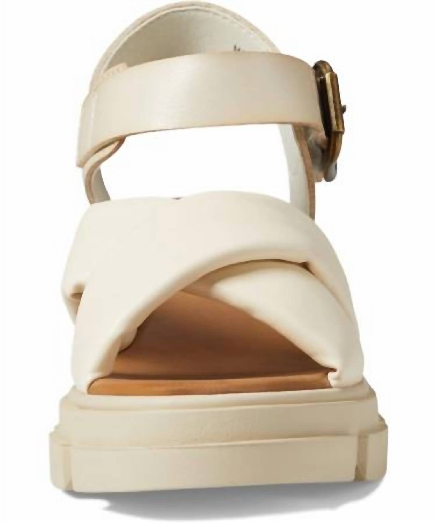 BLOWFISH Women's Camilla Sandal in soft cloud - women's sandal - alternate view