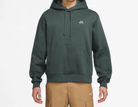 NIKE Sb Fleece Pullover Skate Hoodie in vintage green white - men's shirt