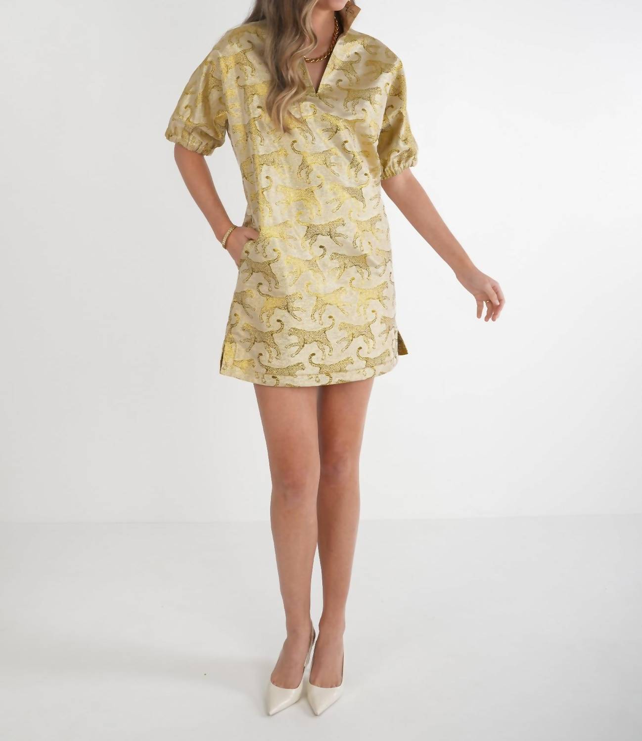 Emily Mccarthy - Jaguar Jacquard Poppy Dress