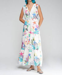 Vilagallo - Gadea Linen Maxi Dress
