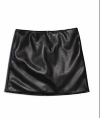 Theme - Girls Sara Vegan Leather Mini Dress