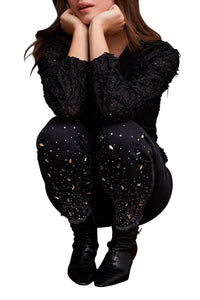 Tribal - Audrey Embellished Skinny Jeans