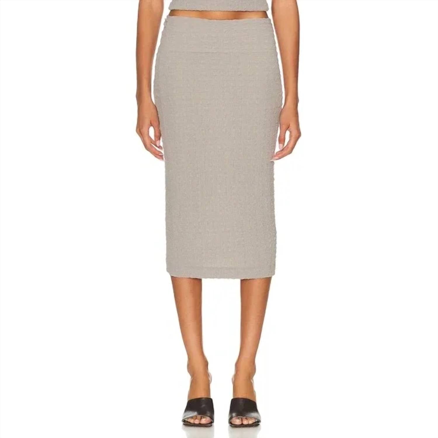 Enza Costa - Puckered Pencil Skirt
