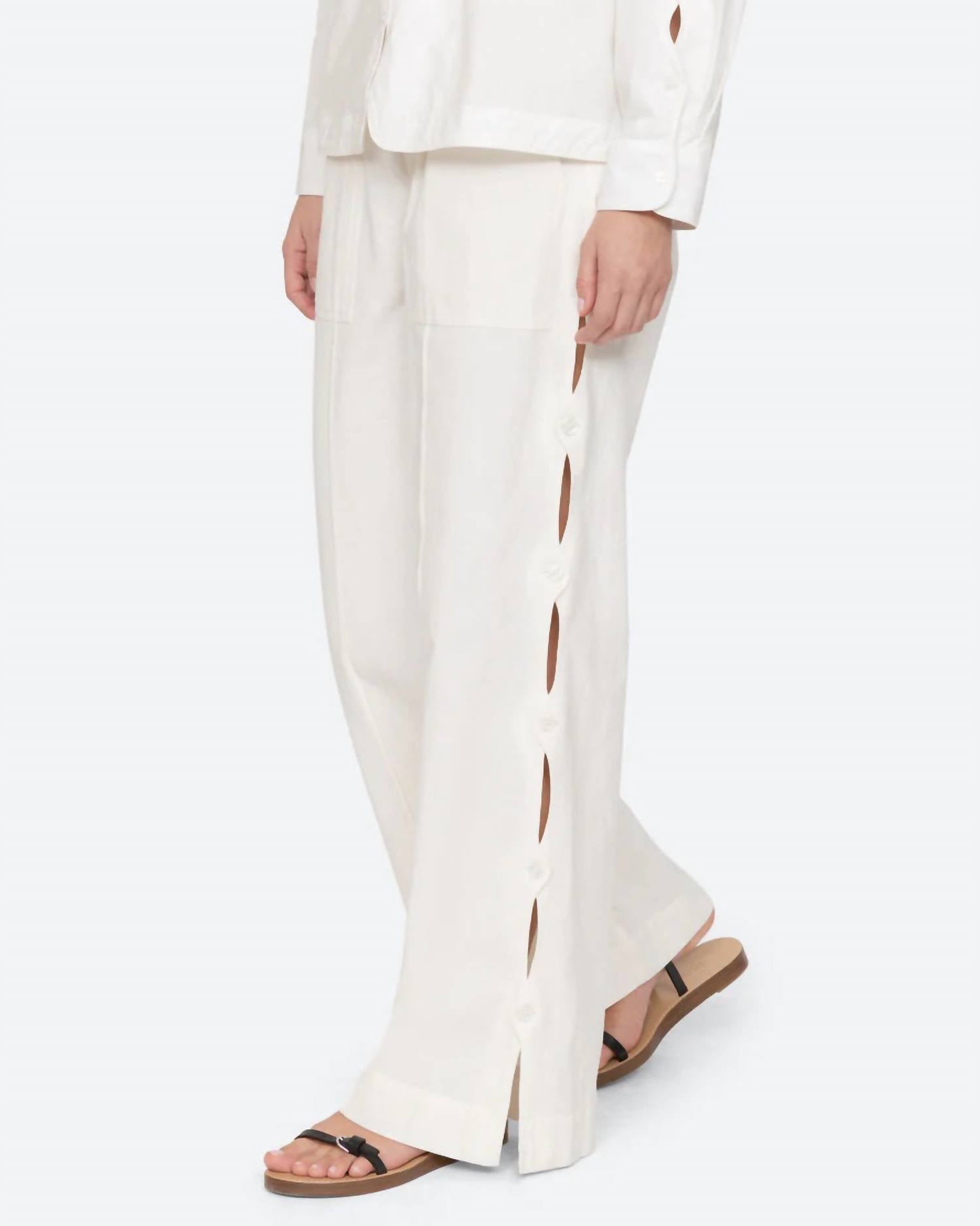 Sea - Shai Cotton Linen Relax Fit Pants
