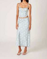 Nia - Nathalia Slip Midi Skirt