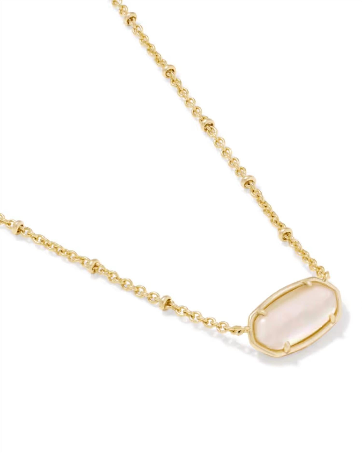 Kendra Scott - Women's Tiger Striped Elisa Short Pendant Necklace