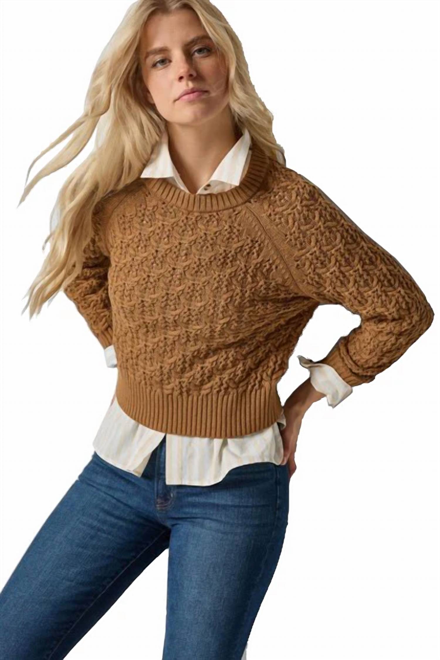 Lilla P - Easy Raglan Sleeve Sweater
