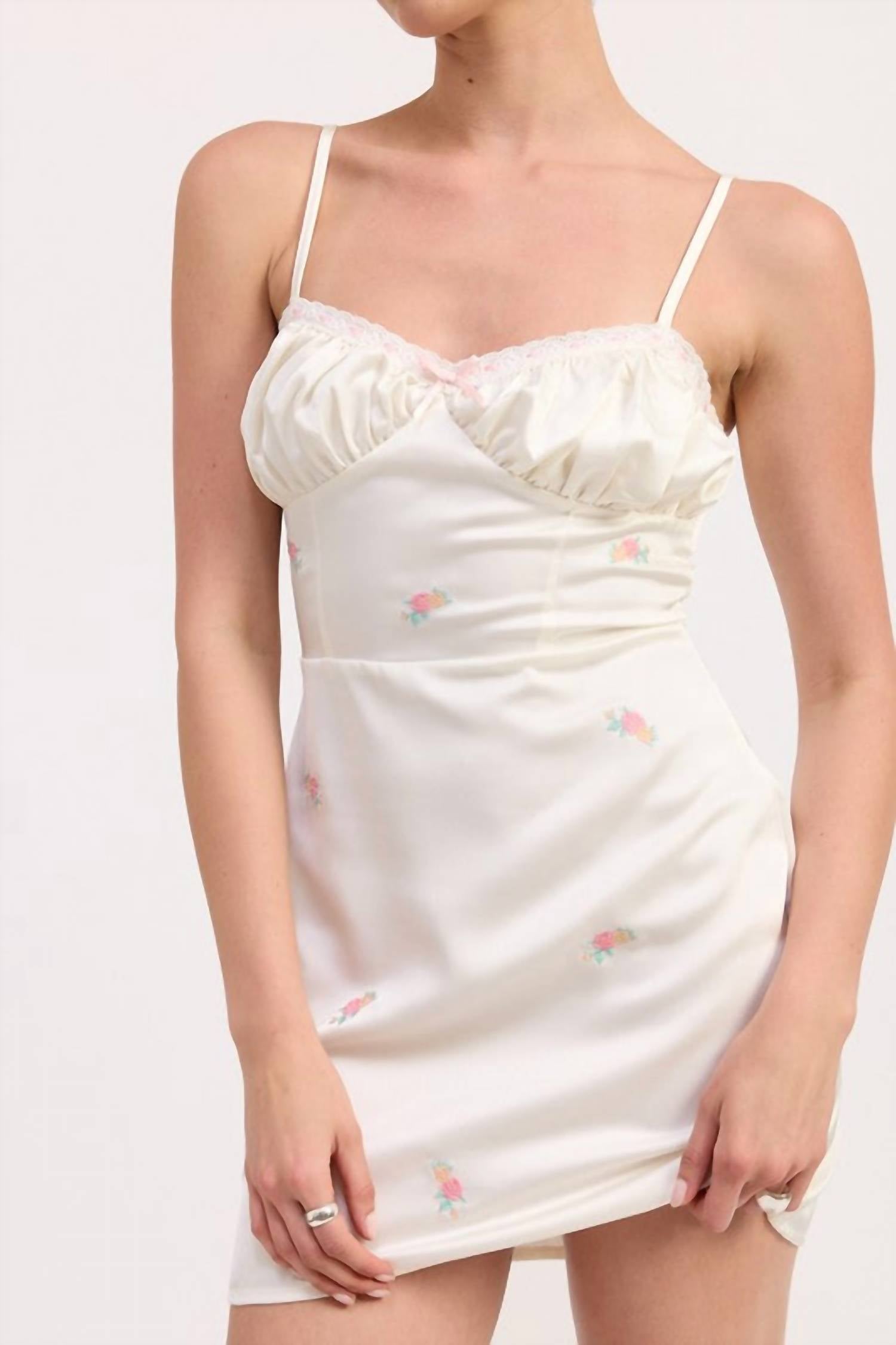 Emory Park - Madison Floral Lace Mini Dress