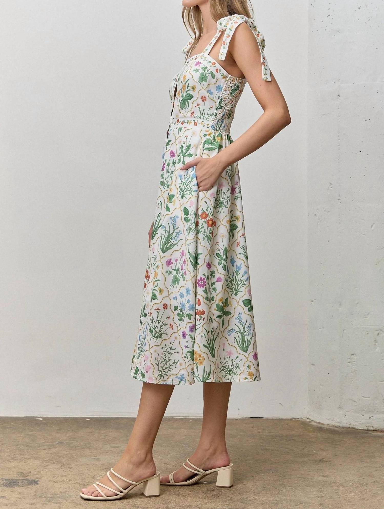 Polagram - Maeve Midi Dress