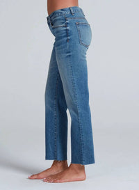Askk Ny - Cat Mid-rise Straight Leg Jean