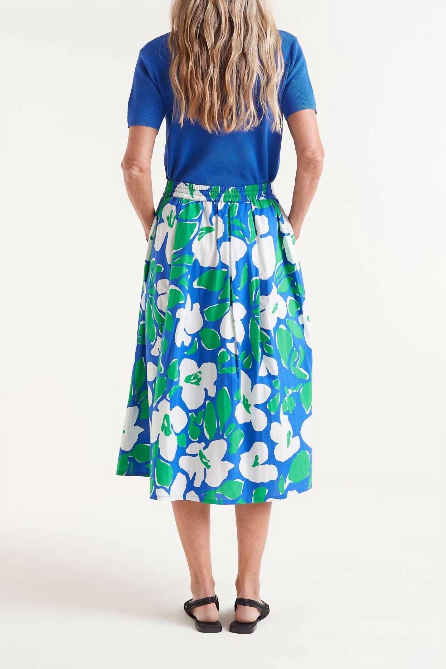 Compania Fantastica - Floral Print Skirt