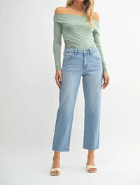 Just Panmaco Inc. - Stretch Straight Leg Jeans