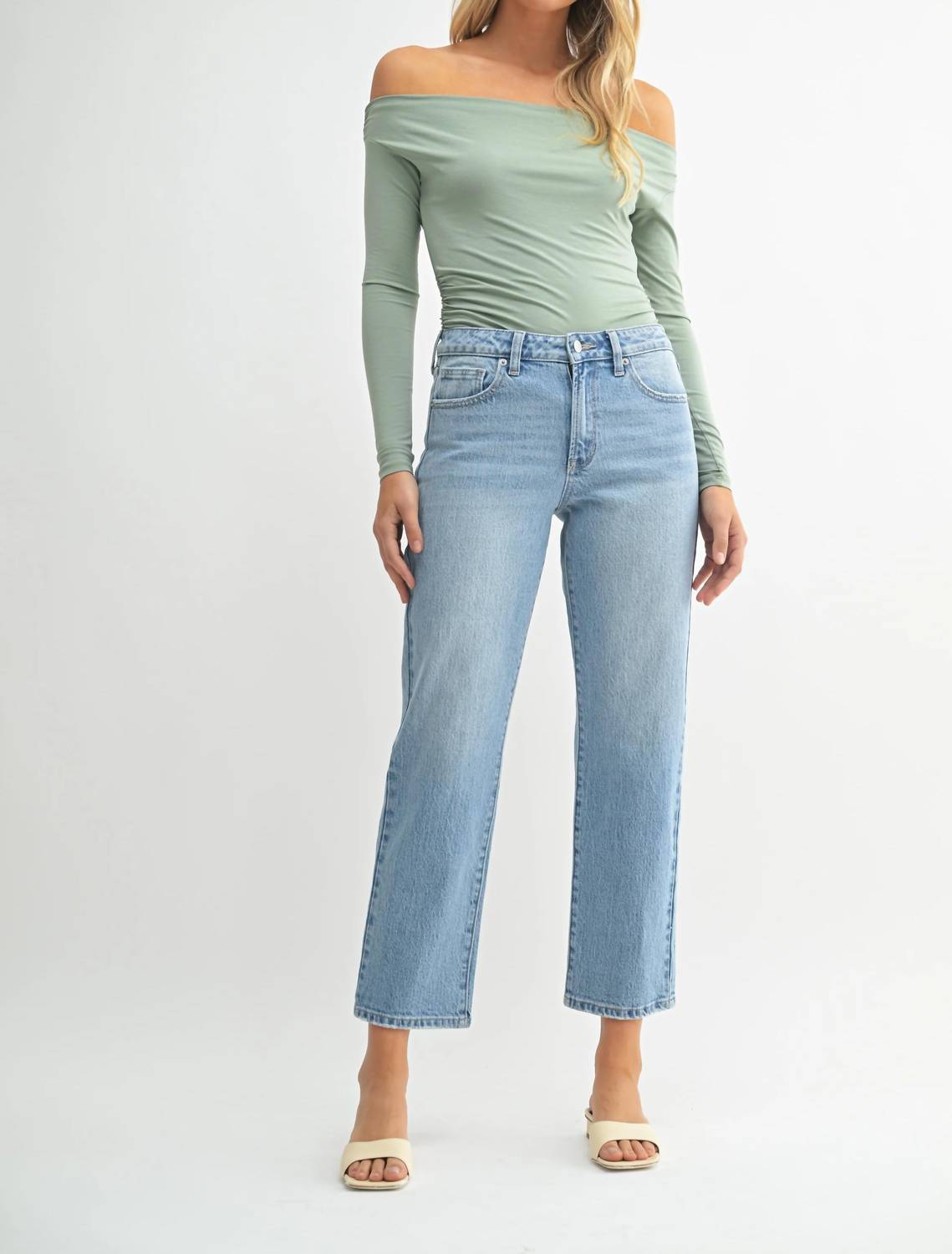 Just Panmaco Inc. - Stretch Straight Leg Jeans