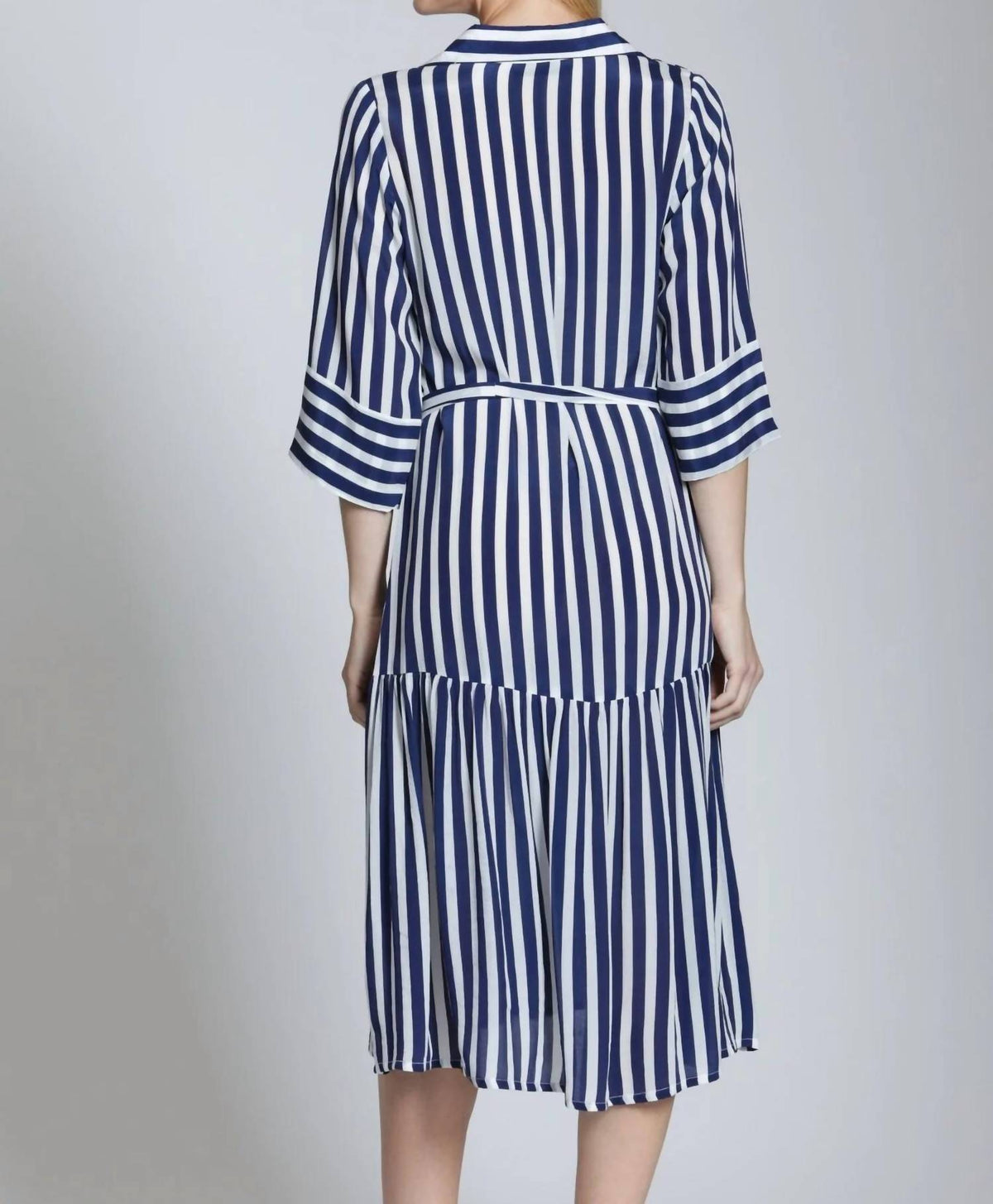 Apny - Women's Half Placket Dress