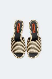 Simon Miller - Women's Stripe Raffia Salerno Sandal