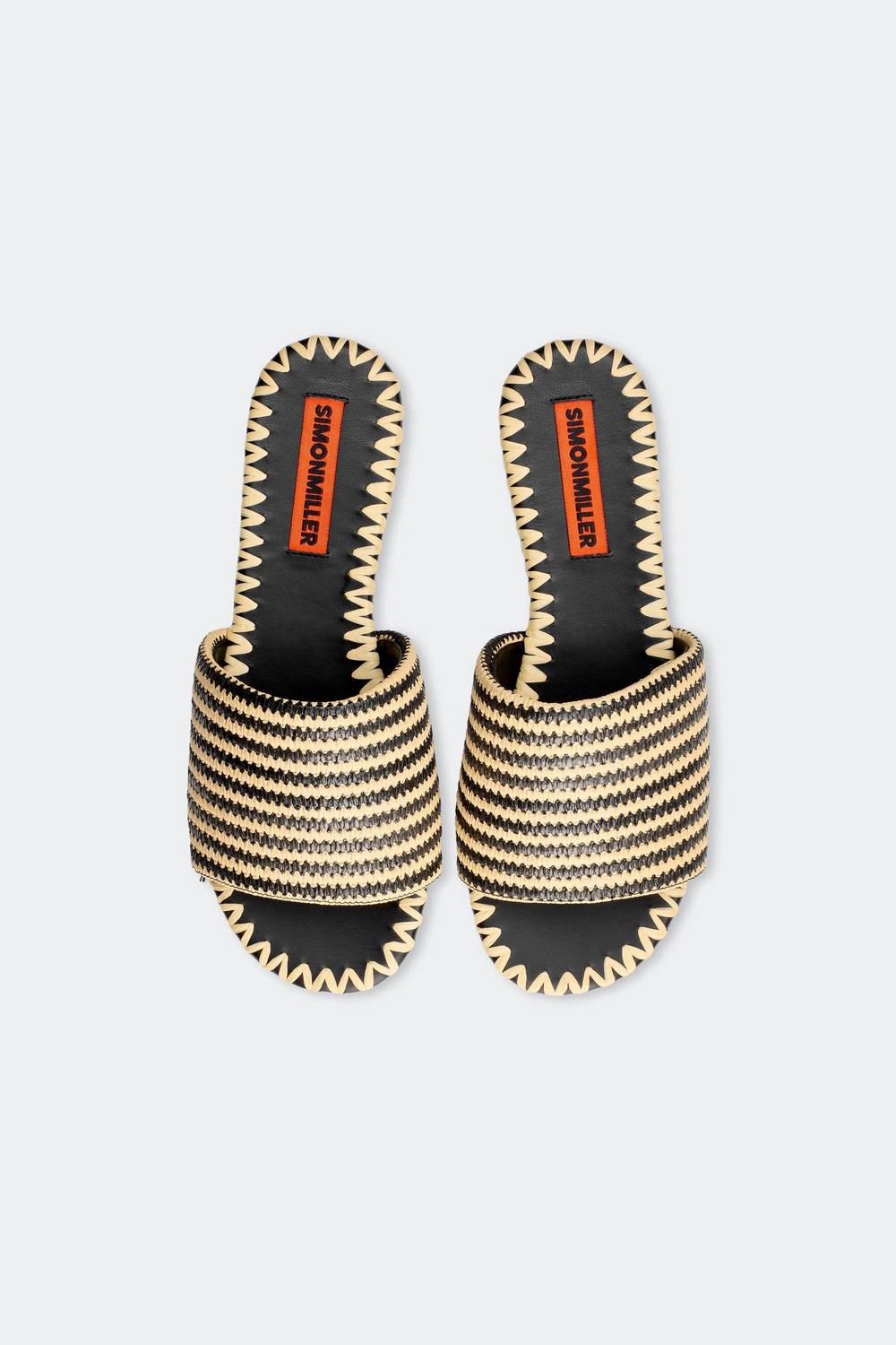 Simon Miller - Women's Stripe Raffia Salerno Sandal