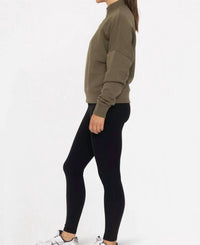 Mono B - Seam Quarter Zip Pullover