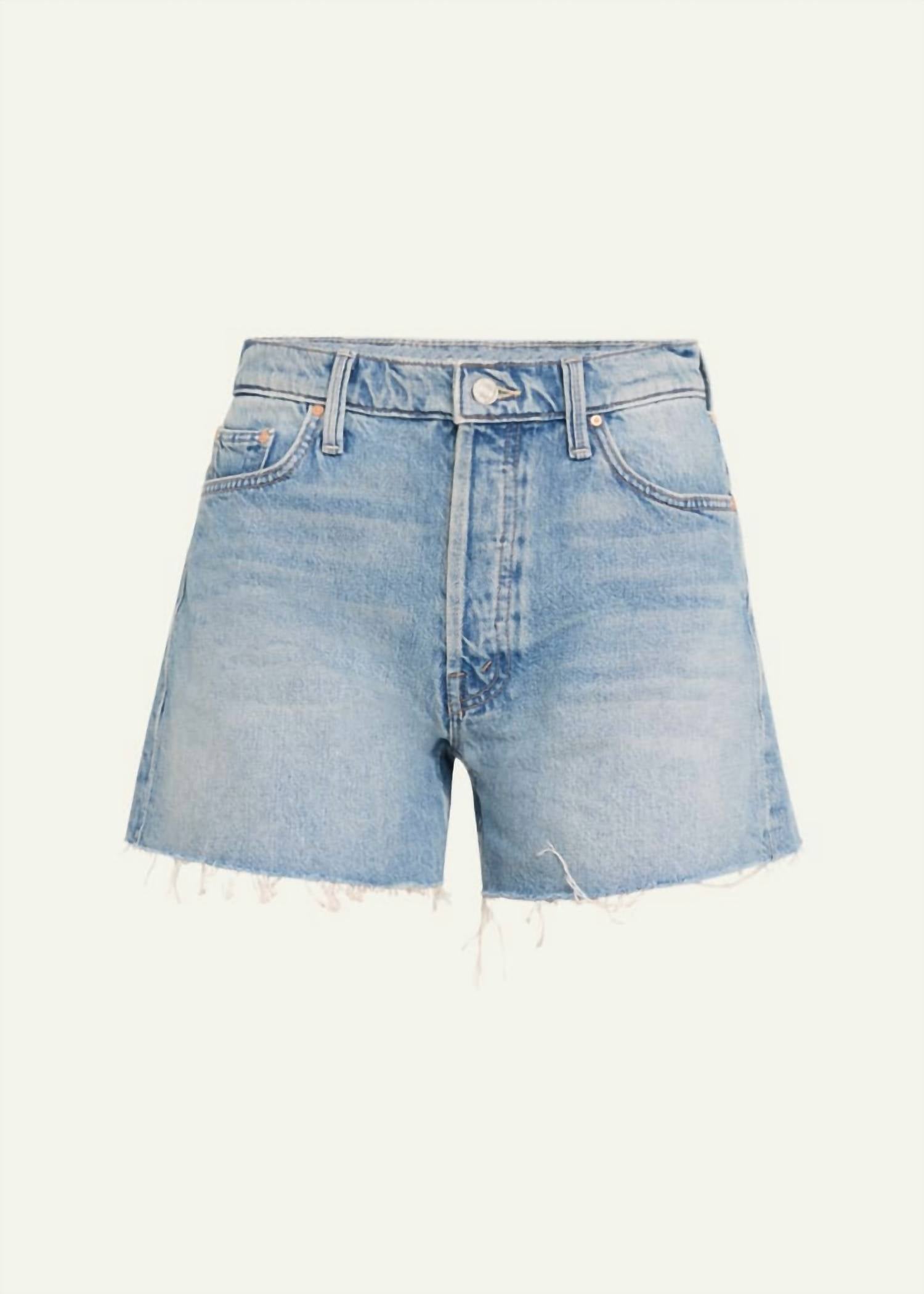 Mother - Skipper Short N Long Fray Shorts