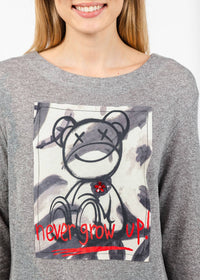 Terra - Never Grow Up Graphic Sweater