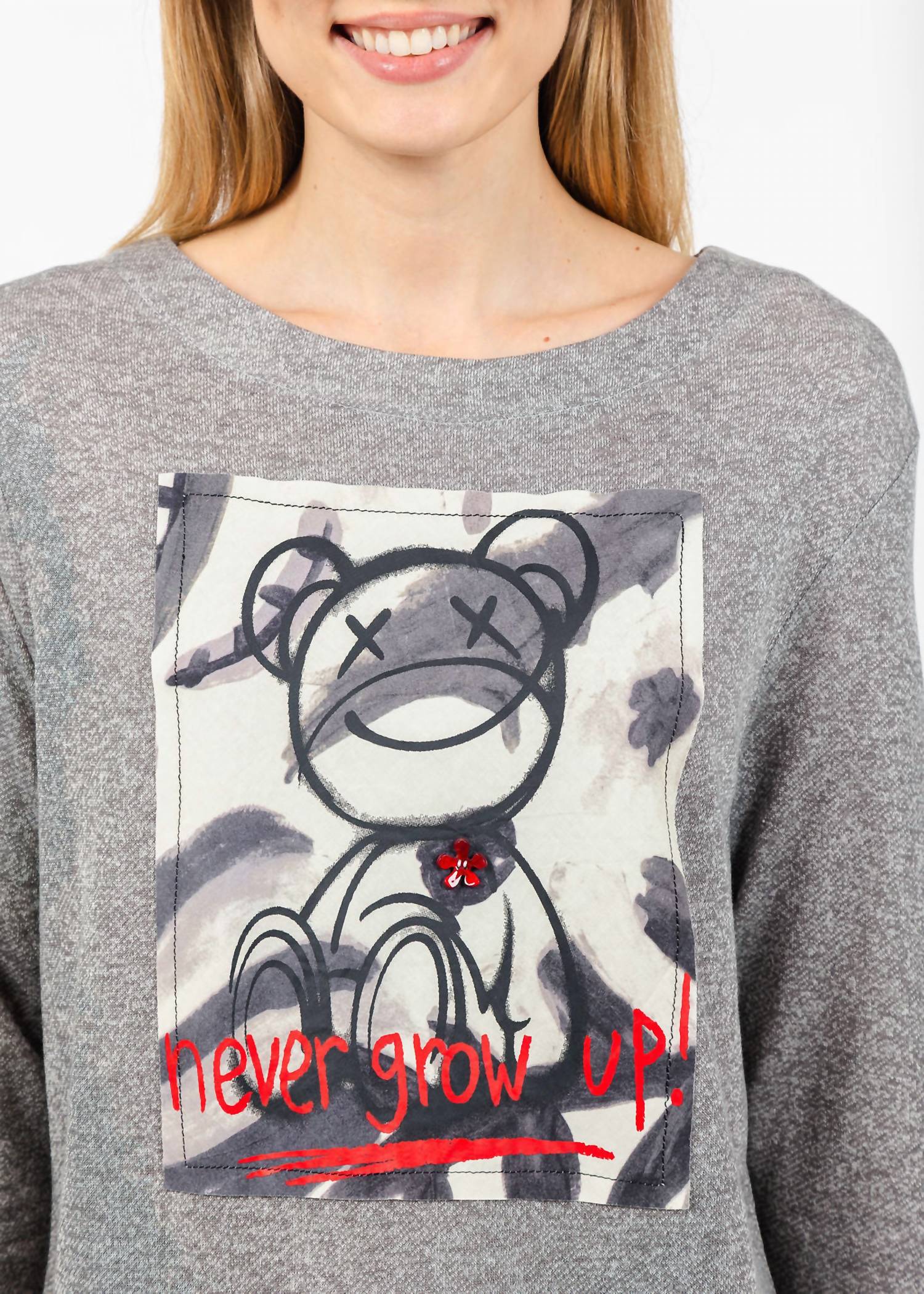 Terra - Never Grow Up Graphic Sweater