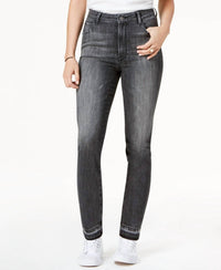 M1858 - Women's Audrey High Rise Slim Straight Leg Jeans