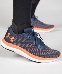 UNDER ARMOUR Men's Charged Breeze 2 Running Shoes in blue - men's shoe - detail view