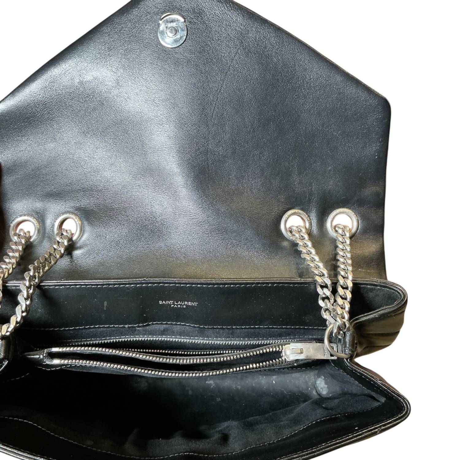 Saint Laurent - Women's Medium Loulou Matelasse Leather Shoulder Bag