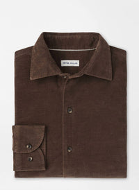 Peter Millar - Aspen Cotton Cashmere Corduroy Sport Shirt