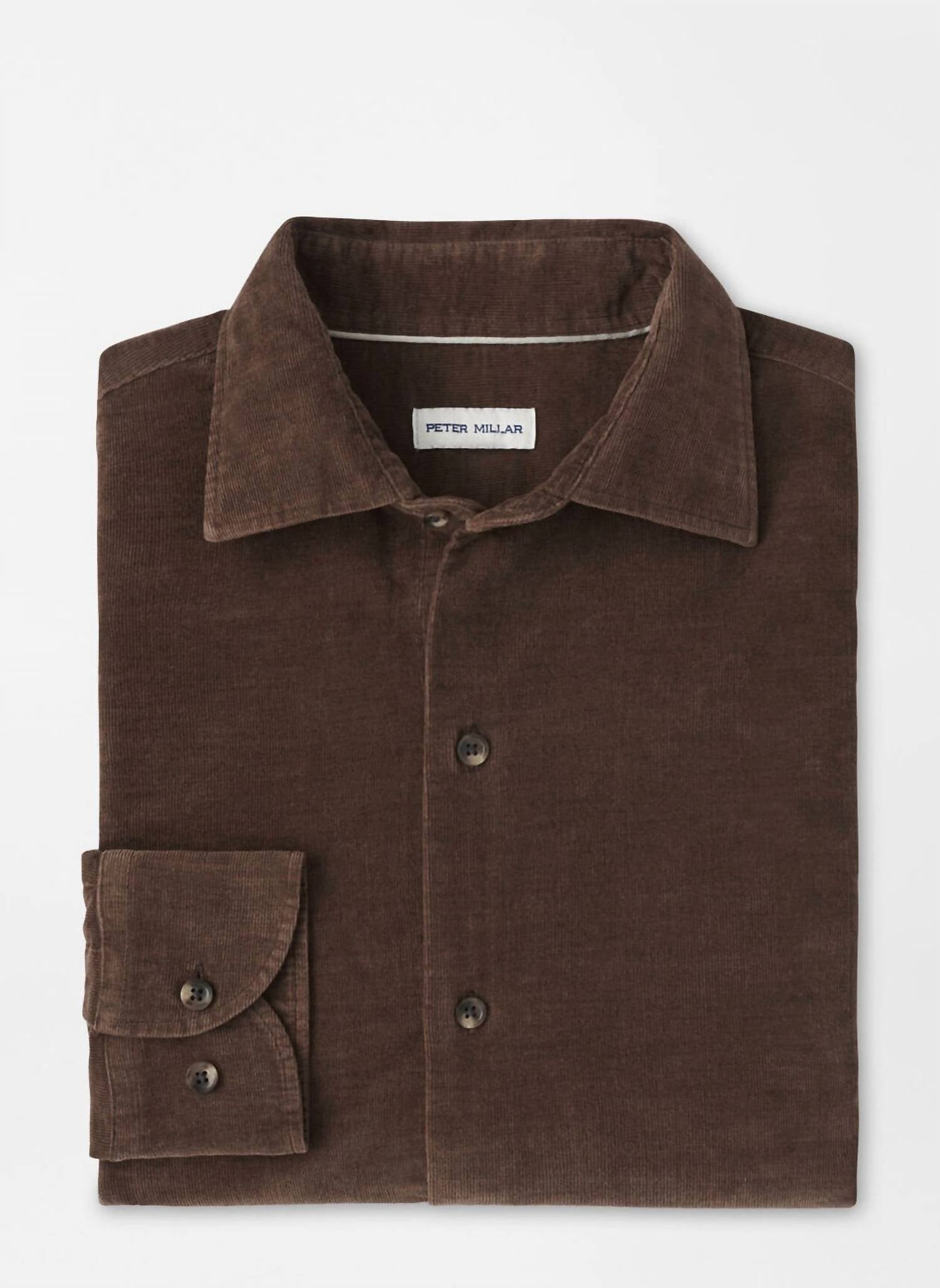 Peter Millar - Aspen Cotton Cashmere Corduroy Sport Shirt