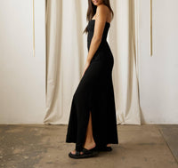 Blanco By Nature - Zuri Strapless Twist Front Long Dress