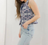 Greylin - Remy Embroidered Top