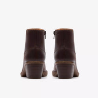 Clarks Women's Kastela Top Boot in brown - women's shoe - view 5
