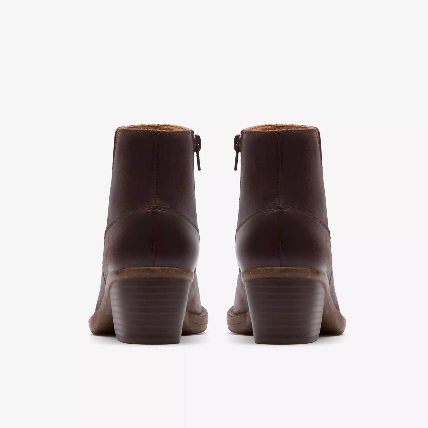 Clarks Women's Kastela Top Boot in brown - women's shoe - view 5