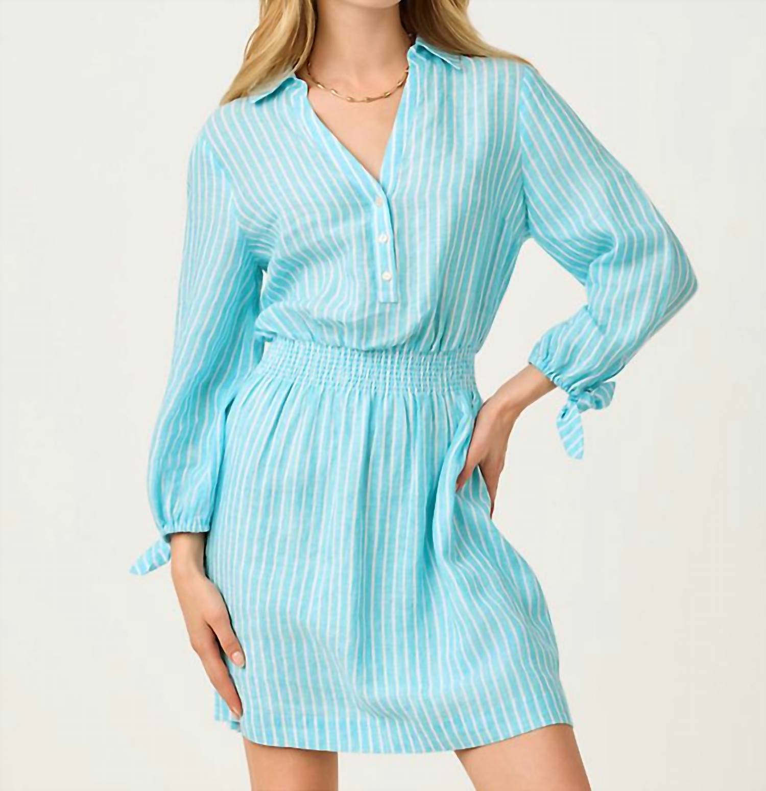Lilly Pulitzer - Abralynn Linen Shirtdress
