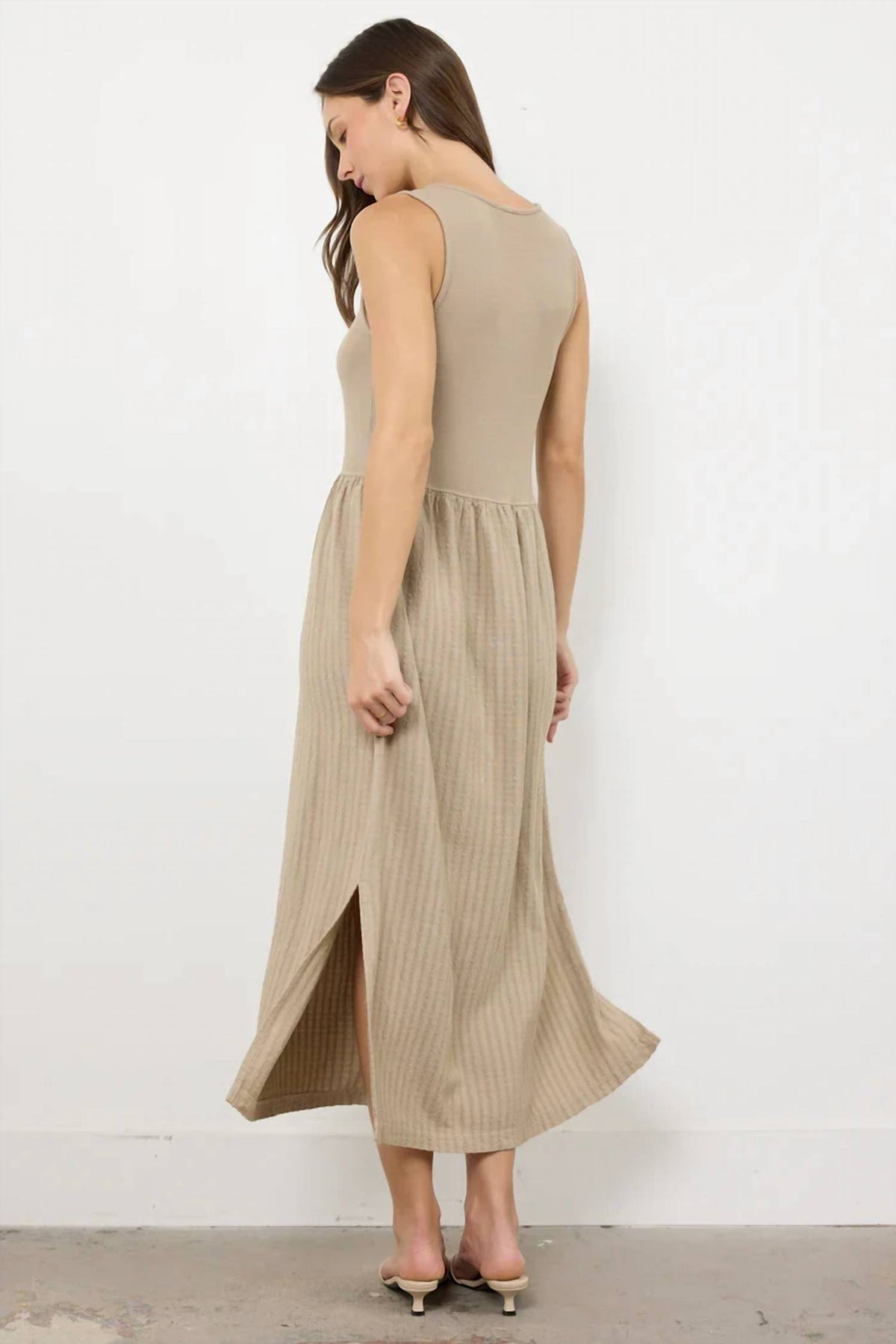 Lamade - Alanni Stripe Linen Dress