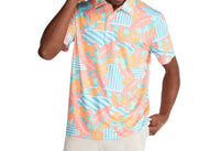 Chubbies - Men's The Inspiration Performance Sleeve Golf Polo Shirt