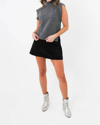 Vero Moda - Rowan Mockneck Sweater Tank Top