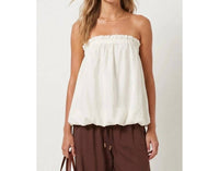 Naked Zebra - Crinkled Breeze Bubble Top