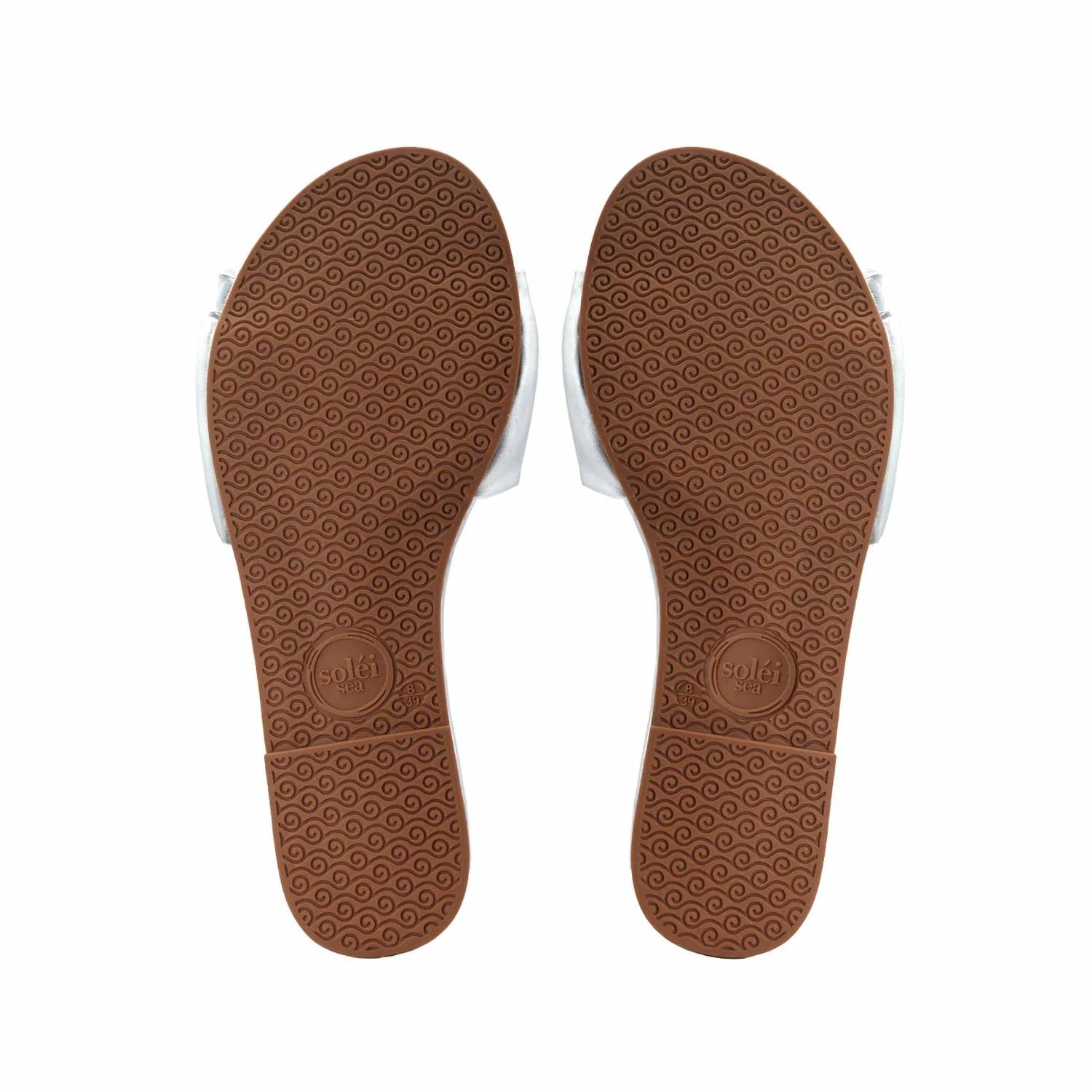 Solei Sea - Women's Rafie Bow Slide Sandals