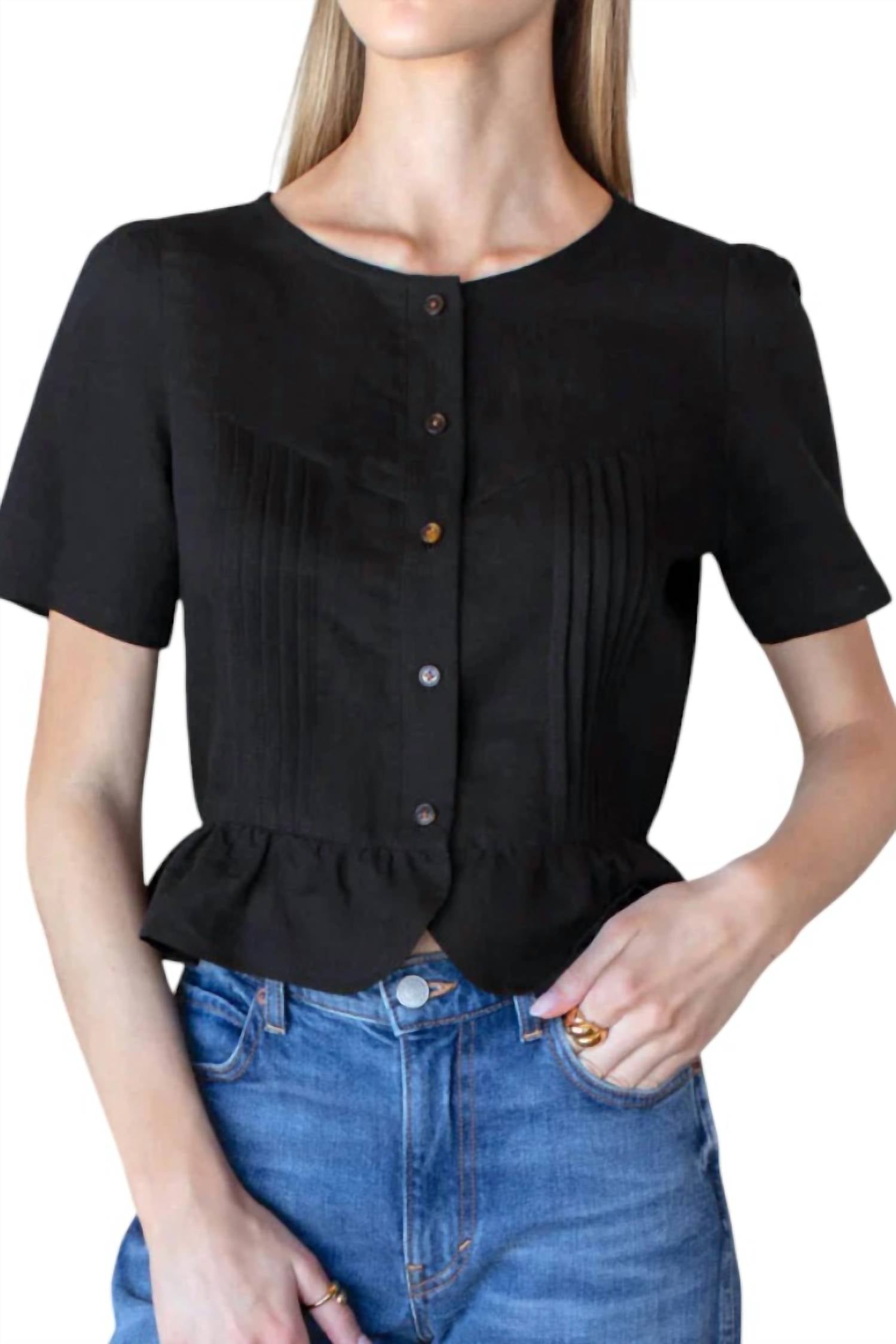 Emerson Fry - Atelier Pintuck Top