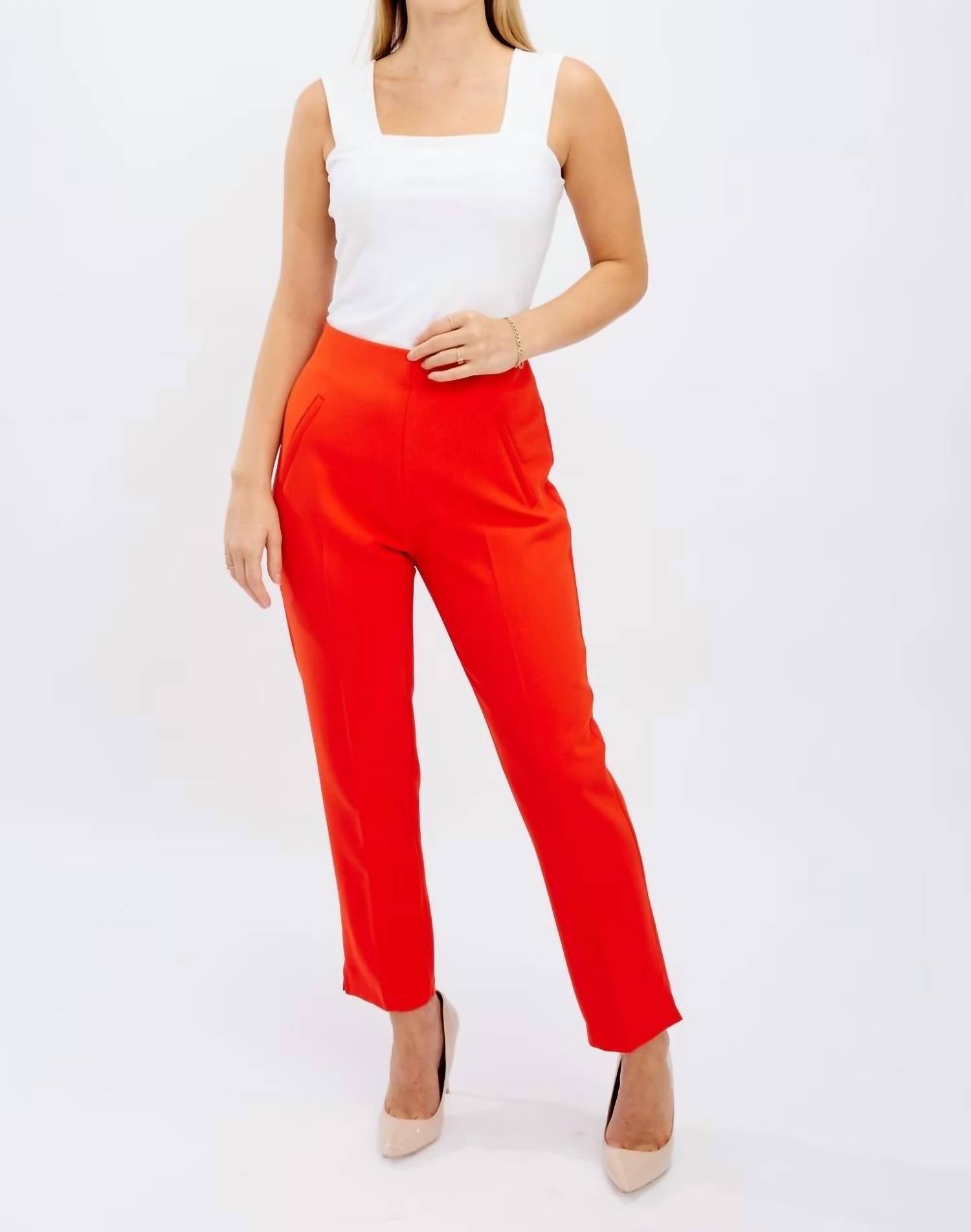 Frank Lyman - Slim High-waisted Trousers
