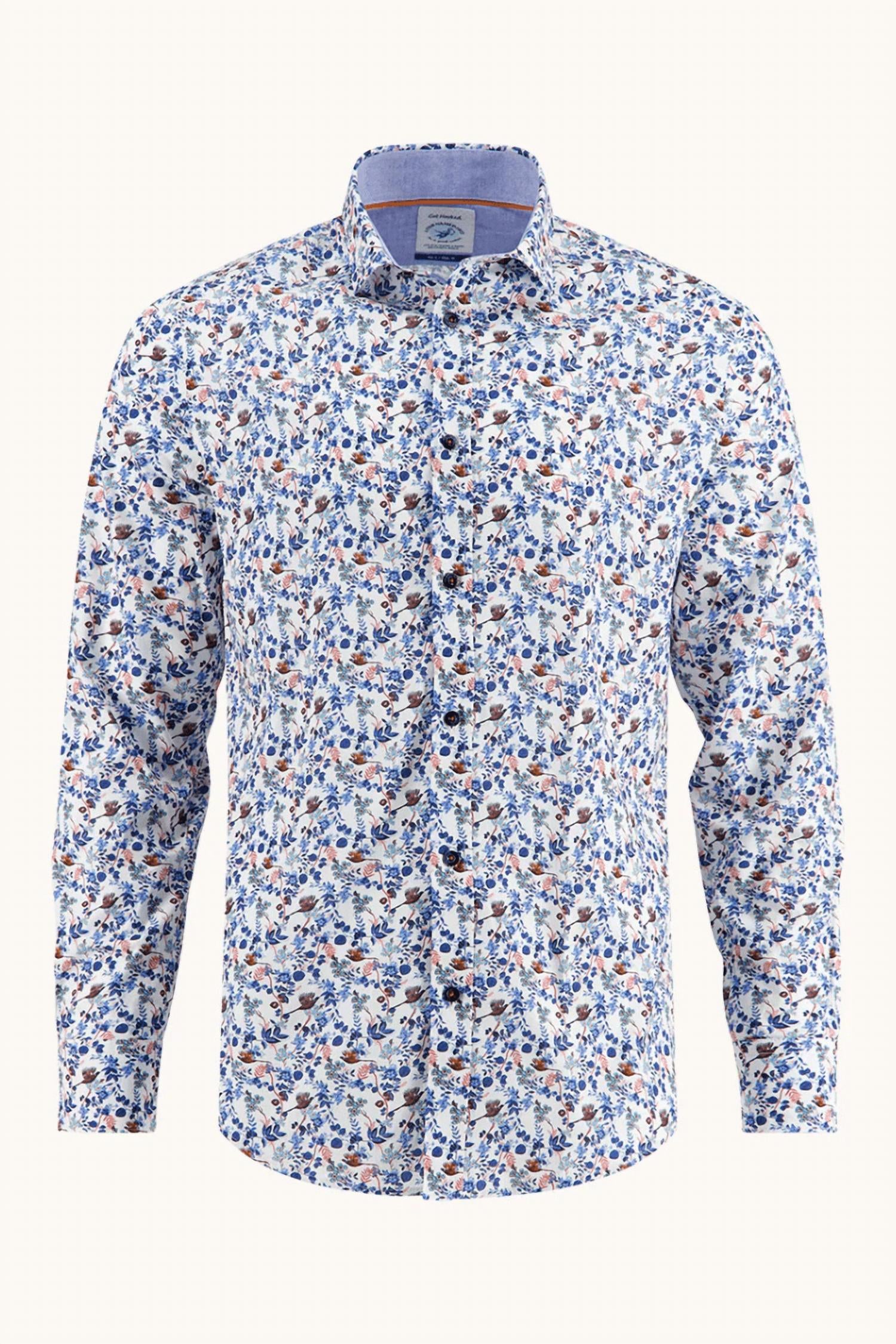 A Fish Named Fred - Men's Pheasant Long Sleeve Shirt