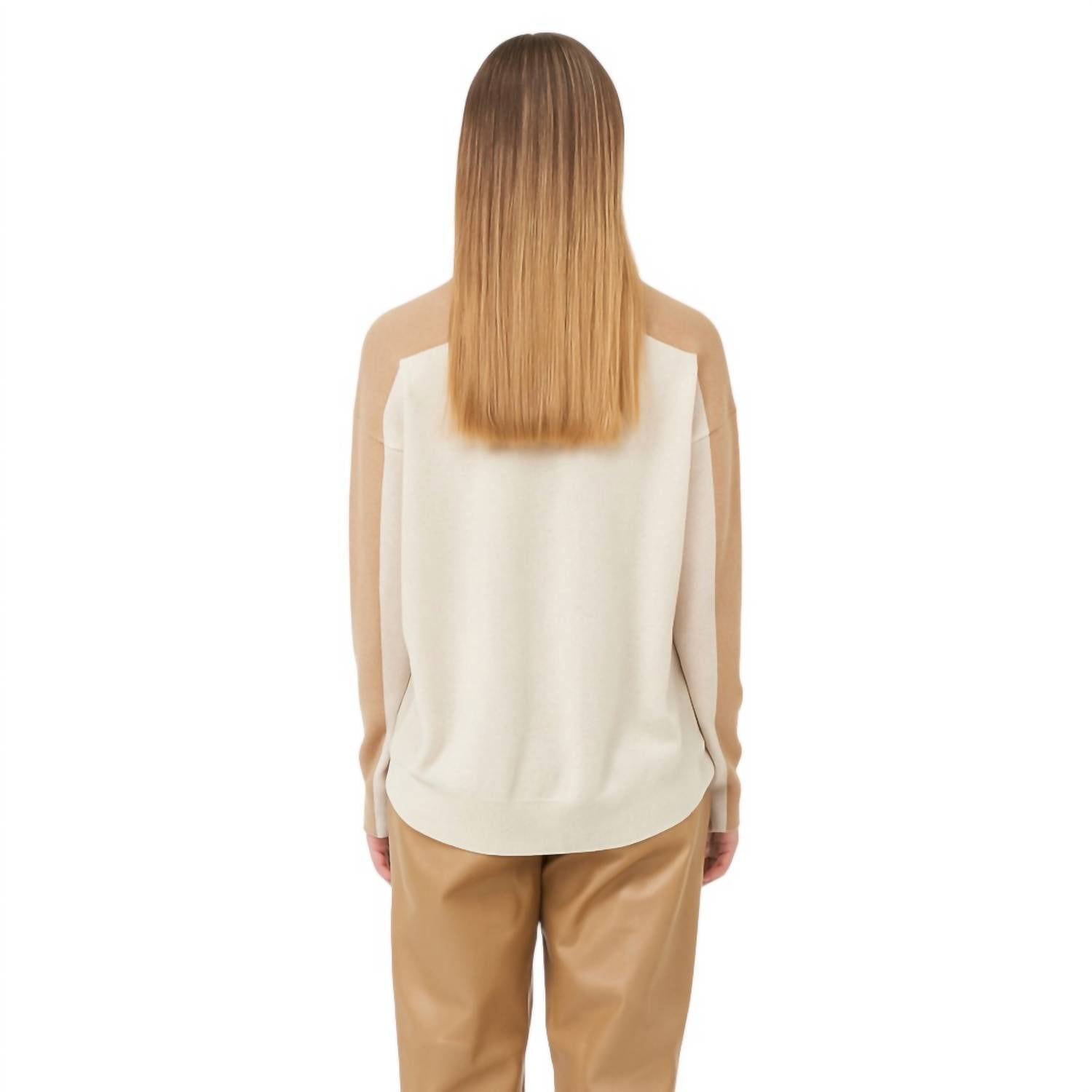 Brodie Cashmere - Frida Colorblock Sweater