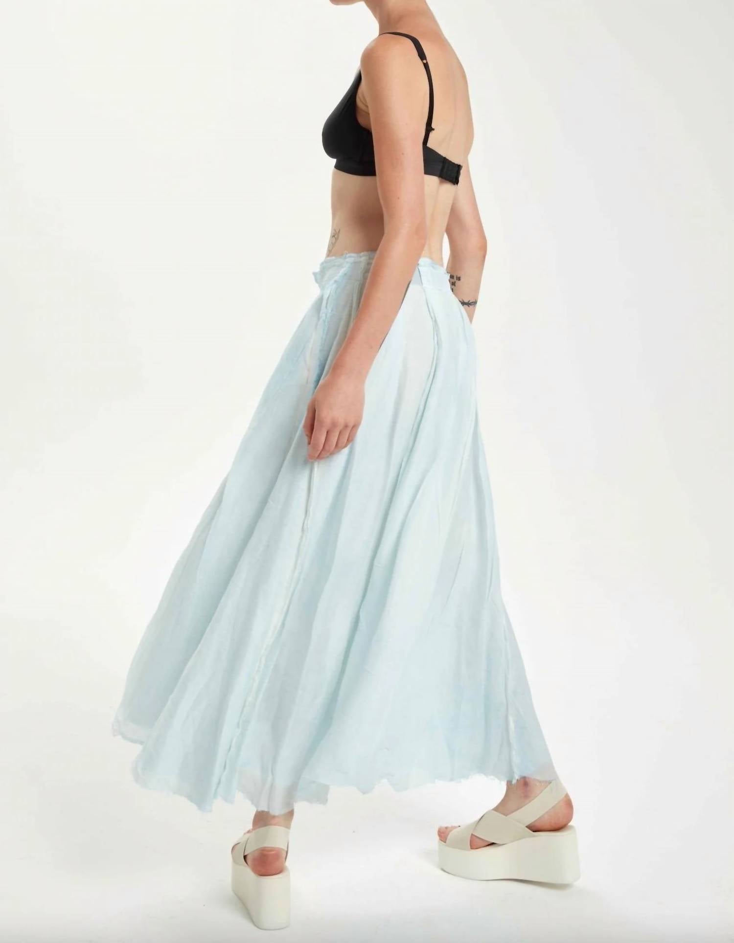 Umit Unal - Washed Silk Skirt