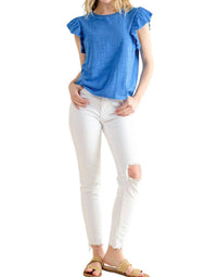 And The Why - Going Astray Ruffle Sleeve Tee