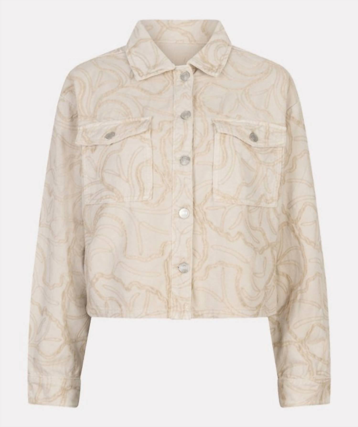 Esqualo - 3d Embroidered Jacket