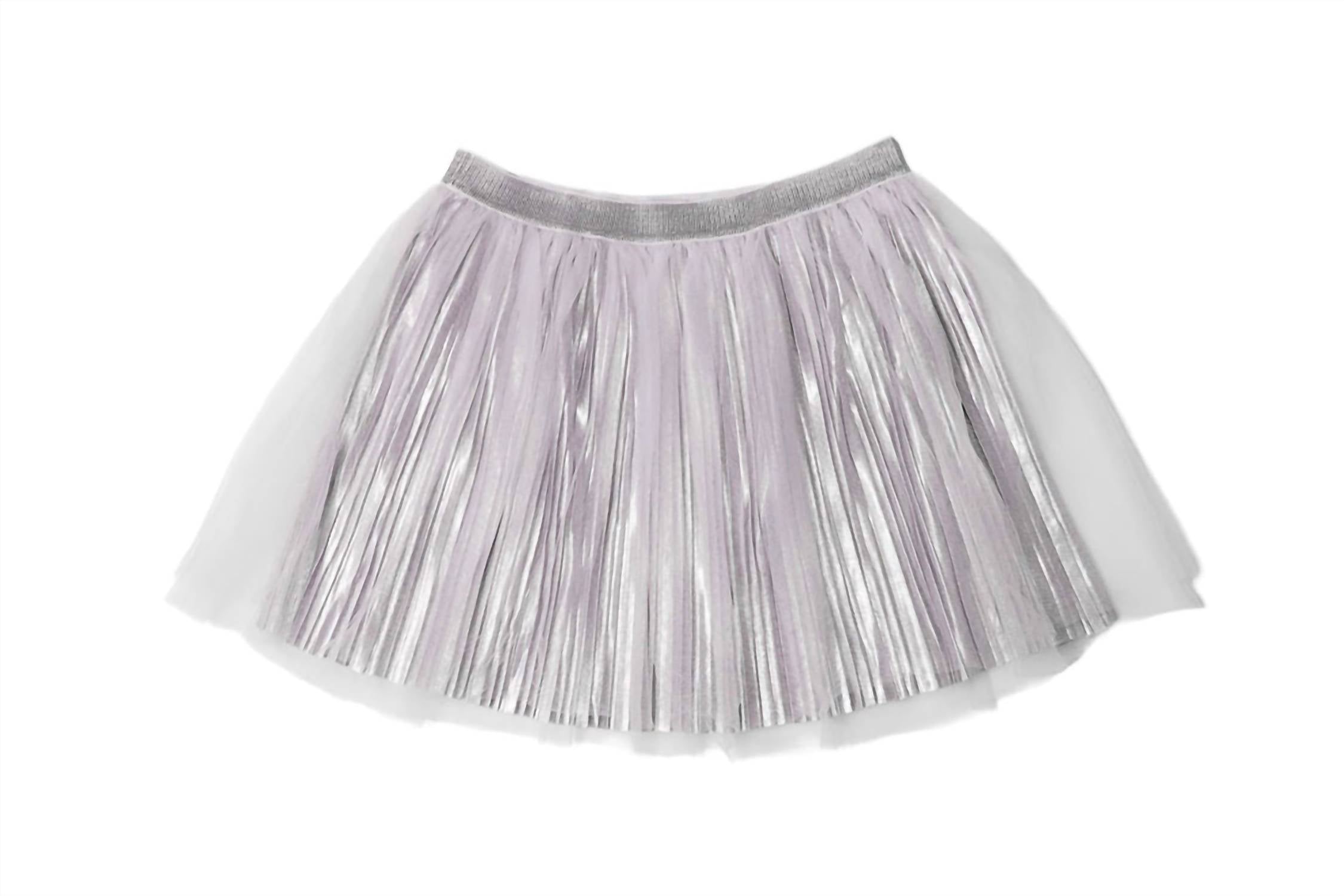 MIA Girl's Fairytale Skirt in silver - kids' skirt