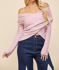 Wisteria Lane - Skies Off-shoulder Top