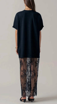 Sunday - Jessie Lace T-shirt Dress
