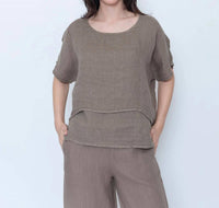 Blueberry - Light Layers Top